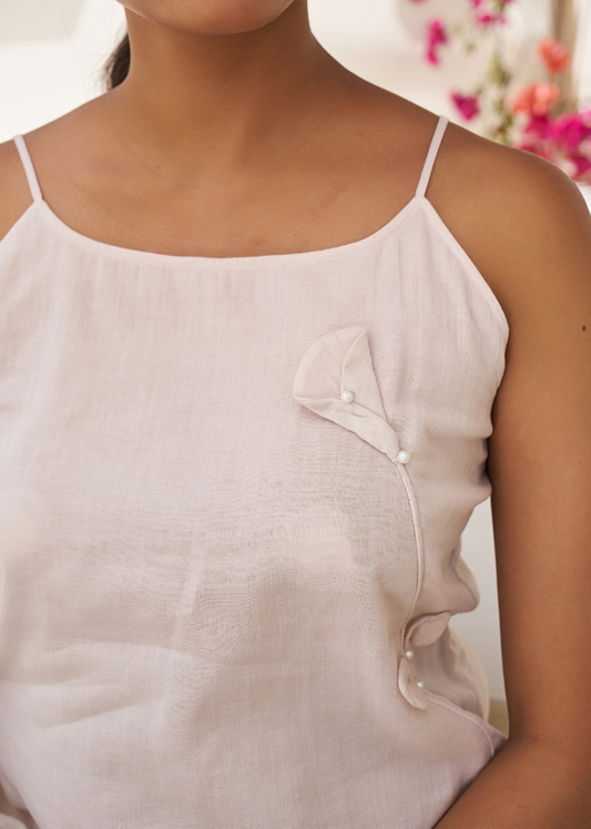 Ivory Flower Patch Co-ord Set